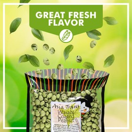 Wasabi Coated Peanut - 12 Ounce - Premium Arare Rice Crackers Packed Fresh in Hawaii