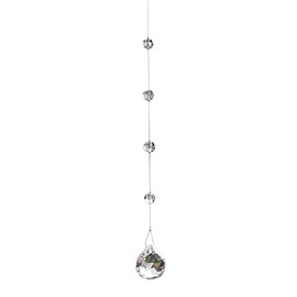 [Crystal by ASFOUR] Suncatcher, 1.2 inches (30 mm) (Clear)