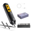 JULIXIN Cordless Screwdriver Rechargeable – Compact Battery Operated Electric Screw