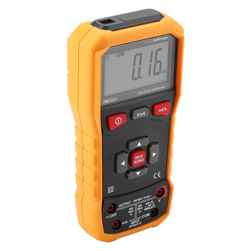 PEAKMETER PM7221 DC Voltage Current Digital Calibrator 0-10V 0-24mA