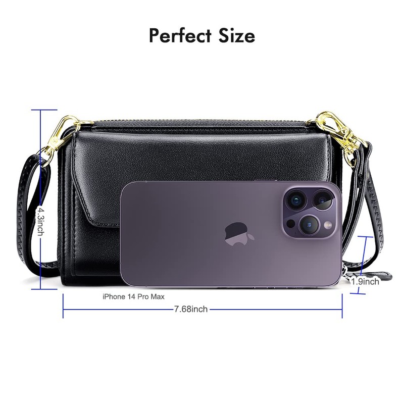 nuoku Wallets for Women Credit Card Slots with RFID Blocking