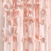 Lush Decor Riley Light Filtering Window Curtain Panel, Single 54"