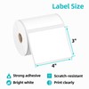 Kingtac (6,000 Labels/12 Rolls) 4" x 3" Direct Thermal Label
