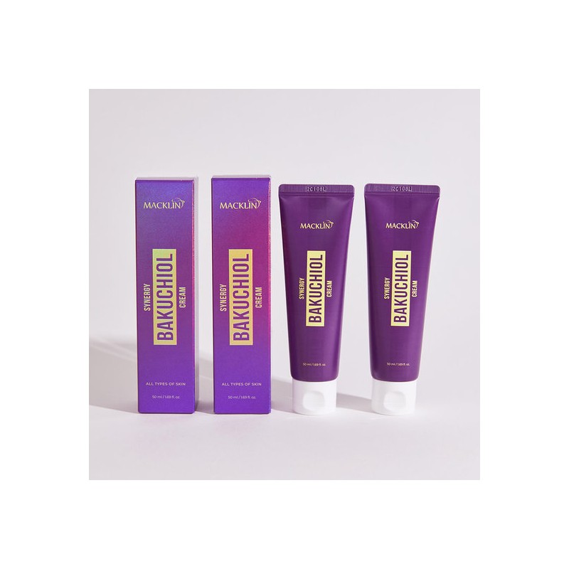McClean Cosmetics Bakuchiol 10,000ppm Synergy Firming Cream 50ml / 바쿠치올