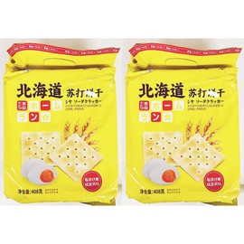 Soda Crackers, Salt and Egg Flavor, 408g, 2 Pack