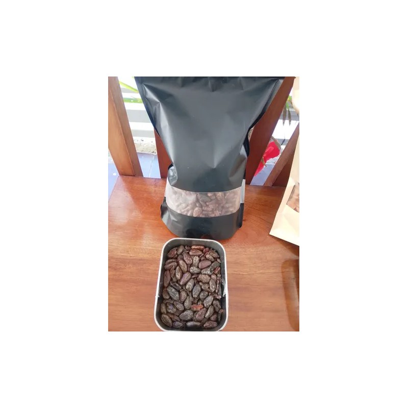 Granos De Cacao Tostado Sin Cáscara Artesanal Natural