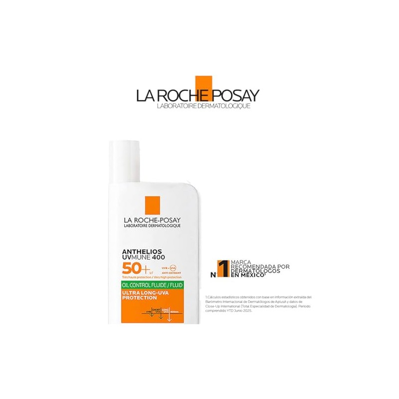 La Roche-Posay Anthelios Oil Control Protector Solar Fluido FPS50 50ml