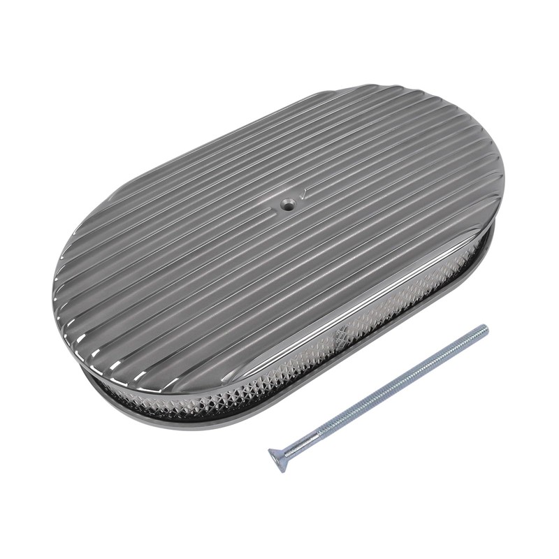 Air Cleaner 15" Oval Full Finned Replacement for Classic Ford