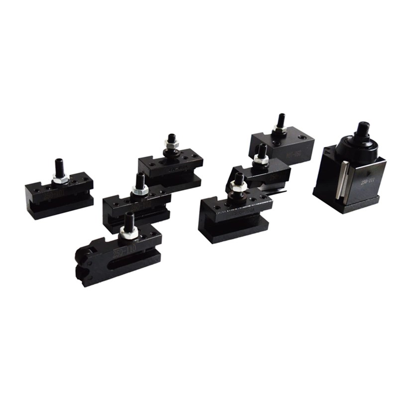INTSUPERMAI Quick Change Tool Post 8PCs Wedge Type Lathe Change
