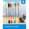 OCEANBROAD Adjustable Kayak Paddle 86in/220cm to 94in/240cm Kayaking Boating Canoeing