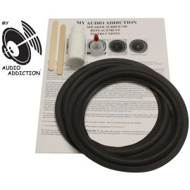 My Audio Addiction Foam Speaker Surround Repair Kit For McIntosh 8"