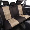 FH Group Car Seat Covers Full Set Beige 3D Air