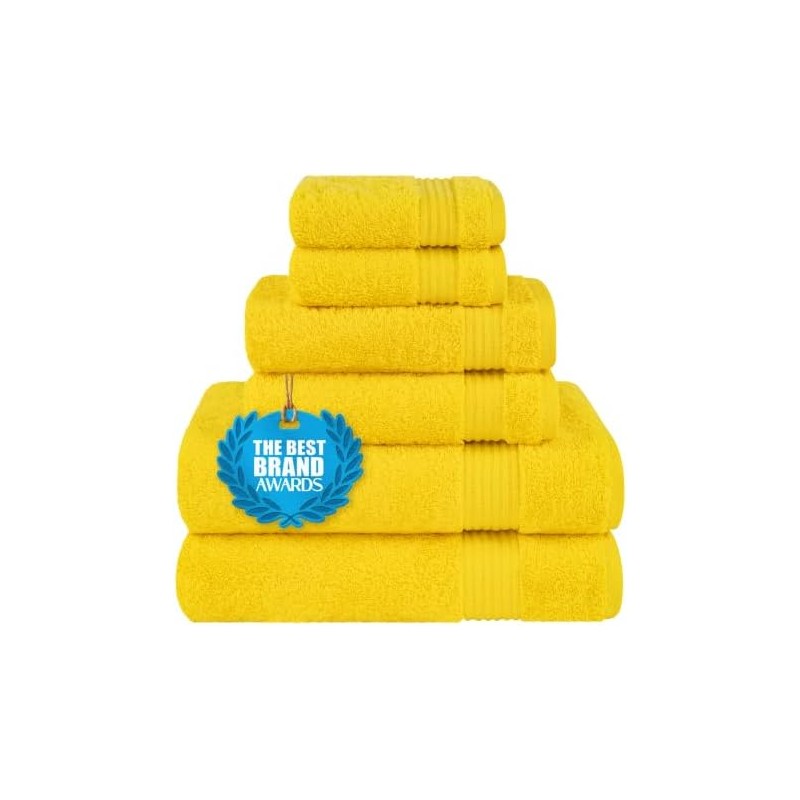 Juego de Toallas de Lujo 6 Piezas – Cotton Paradise