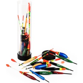 Zite Fishing Allround Float Set - Fishing Floats & Floats for Fishing - 20 Glow Stick Floats Waggler More with Float Tube