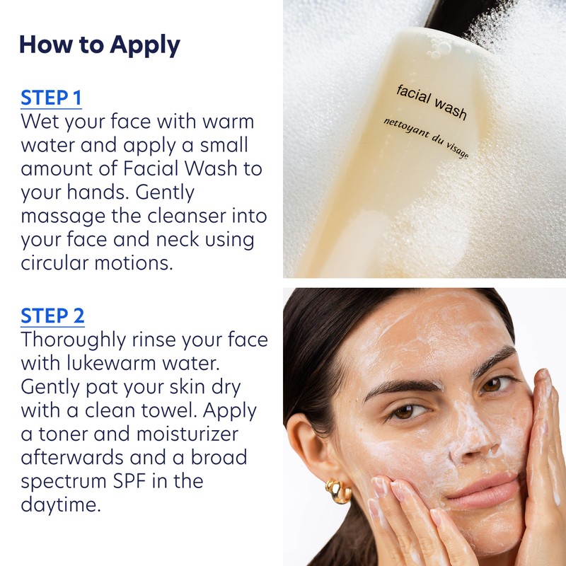 PCA SKIN Gentle Foaming Face Wash, Hydrating Facial Cleanser, Removes
