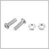 RATCHROLL 1 Set Bling Car License Plate Fasteners Screws Caps