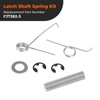Atesilor 2 Set Latch Shaft Spring Kit Fit for 2