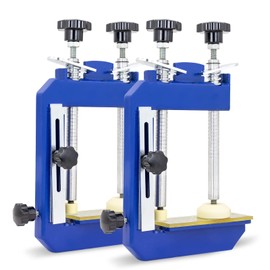 SDRTOP 2pcs 45 Degree Stone Mitre Clamp for Granite Marble Benchtop Angle Clamps System Countertop Seam Splicing Fixture Slab Install Tool