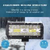 7"inch LED 2400W Work Light Bar Flood Spot Combo Fog