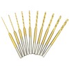 Micro Twist Drill Bit Set - 10Pcs 0.6mm-2.2mm Tiny Drill