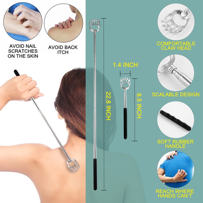 Blissella Massage Kit - 20 Fingers Head Massager Scalp with
