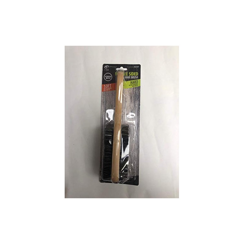 Titan Classic Double Sided No. 7755 Wave Hair Brush, Tan