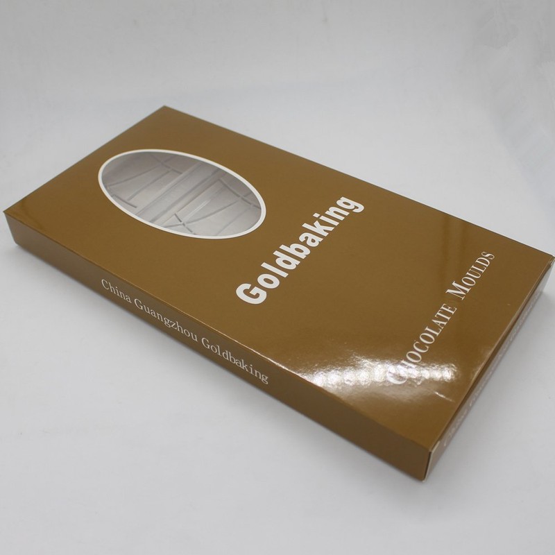 Goldbaking Schokoladenform aus Polycarbonat, für Süßigkeiten, Bars, PC, Schokoladenform