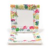 Caspari Flower Market Square Dinner Plates -8 Paper Plates per