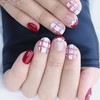 Chic Chit Press on Nails Saga: Love Actually, Handmade Square