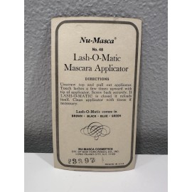 Nu-Masca VINTAGE *NEW* Nu-Masca Lash 'O Matic Mascara Applicator Green