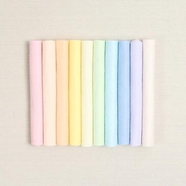 Benzie Design Wool Felt, 10 pcs 12"x18" in Pastel Rainbow Colors, 1 mm Thick, Soft & Pliable, Wool Blend Felt, Pixie Dust 12"x18"