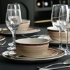 Melamine Dinnerware Sets, Dinnerware Sets for 4, 12Pcs Plates And