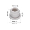 MECCANIXITY 20Pcs Snap Rubber Grommet Plug Mount Dia 9.5mm ID