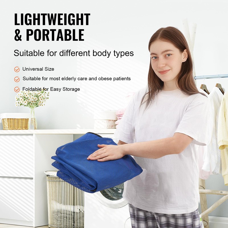 VEVOR Universal Full Body Patient Lift Sling, Patient Lift Medical