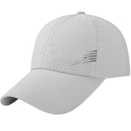 T WILKER Mesh Cap, Men's, Quick-Drying, Breathable, Cool Sensation, Father's Day, Respect for the Aged Day Gift, UV Protection, Spring/Summer, UV Protection, Outdoor, Sunshade Baseball Cap, Golf