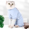 Cat Recovery Suit Prevent Licking Wounds Professional Pet Breathable Surgery