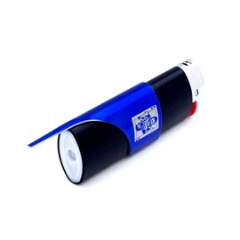 Kasher’s Cheech and Chong Lighter Tool - Lightweight & Multipurpose Accessory for Lighters - Suitable to use as Pipe Cleaner, Poker, Cutter or Multi-Tool Lighter Case (with Lighter, Blue)