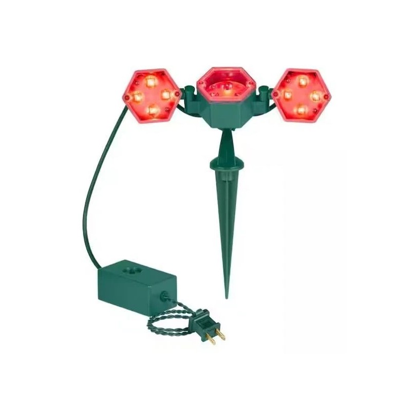 Home Accents 3-Piece Multi-Colored Hexagon Spotlights