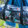 Pylones - Foldable Travel Duffle Bag - Black Palette, Black,