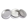 ZUMIQ Stylish Pouch Tin Made of Robust Aluminium for Storage,