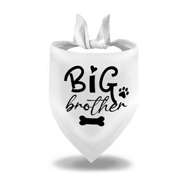 Big Brother Dog Bandana Gifts for Dog Dogs Pregnancy Announcement Gifts for Small Large Dogs New Baby Gifts Baby Announcement Gifts Big Brother Gifts