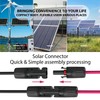 sovunis Solar to XT60 Extension Cable 12AWG Solar Connector to