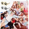 Baogui Star Glasses, Star Sunglasses, Retro Star Hobby Sunglasses, Fashion