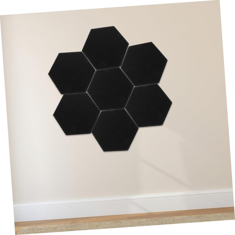 CORHAD Noise Dampening Panels 8 Pack Acoustic Soundproofing Felt Sound
