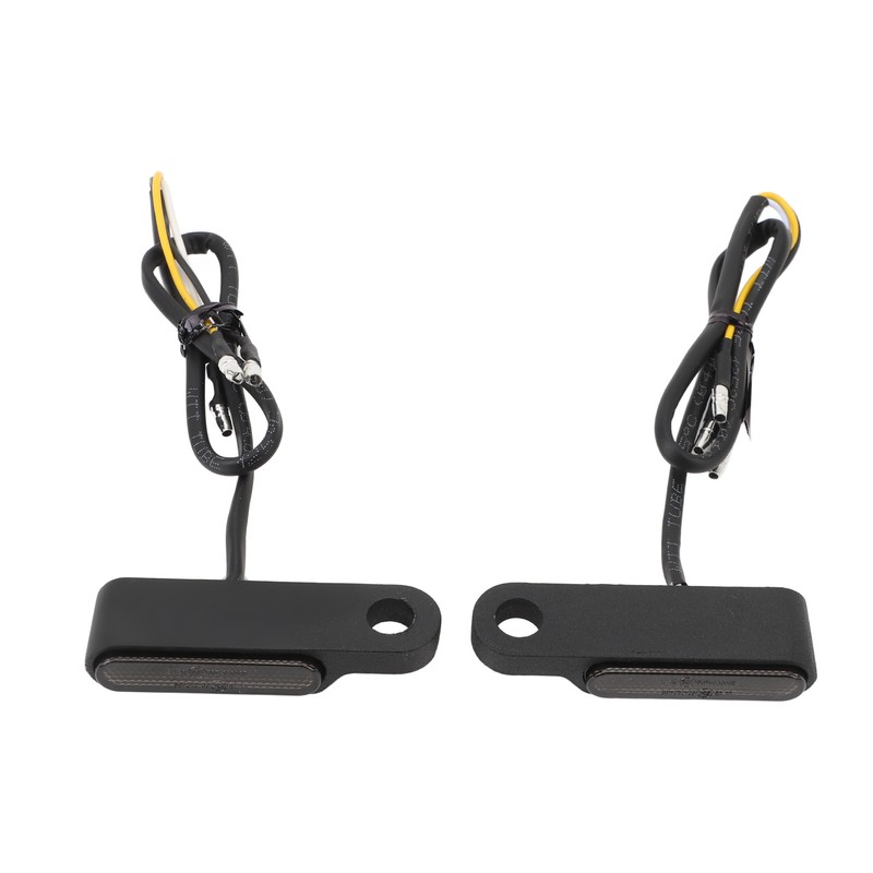 1 Pair Motorcycle LED Turn Signal Running Lights Retro Style