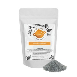 Blue Poppy Seeds | Dried Premium Quality by Spice Planet® Free UK P&P 25g-1.9kg (50 Grams)