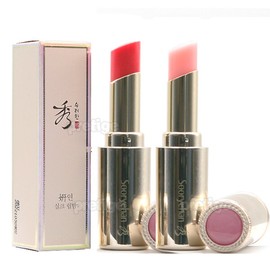 Beautiful Lotus Silk Lip Balm - Red/Pink / 수려한 연 실크 립밤 - 레드  핑크