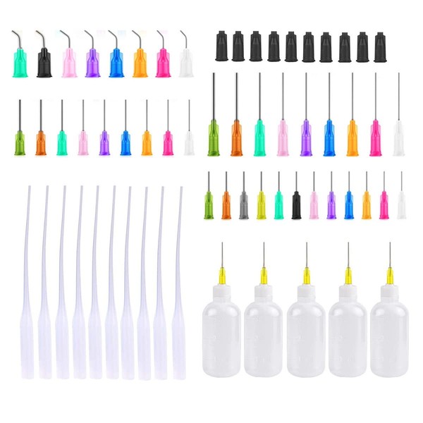 SKYPRO 54Pcs 30ml Precision Tip Applicator Bottles Kit, Dispensers Applicator