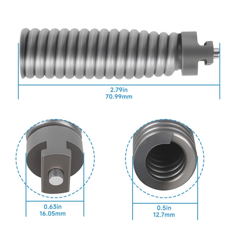 Cutetool 91037 Cable Repair Coupling suitable for RIDGID Drain Cleaner
