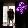 Prince Purple Symbol Neon Signs for Wall Decor,Dimmable Music Singer